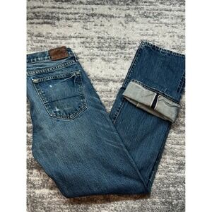 J. Crew Factory Men's vintage Slim Jeans, Selvedge Denim